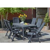 Стол Keter Girona 233563 (графит) - Превью изображения №3 — Интернет-магазин Time-Shop