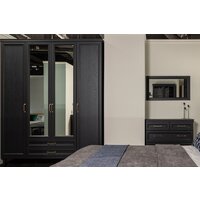 Комод Ангстрем Орландо спальня ОР-100.02 исп.2 (серый уголь) - Превью изображения №7 — Интернет-магазин Time-Shop