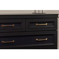 Комод Ангстрем Орландо спальня ОР-100.02 исп.2 (серый уголь) - Превью изображения №5 — Интернет-магазин Time-Shop