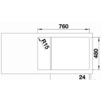 Кухонная мойка Blanco Legra 6 S Compact (черный) - Превью изображения №3 — Интернет-магазин Time-Shop