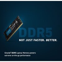 Оперативная память Crucial 32ГБ DDR5 SODIMM 5600 МГц CT32G56C46S5 - Превью изображения №2 — Интернет-магазин Time-Shop