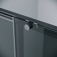 Душевой уголок Grossman Style 100x100x195 120.K33.05.1010.21.10 (черный матовый/стекло тонированное) - Превью изображения №4 — Интернет-магазин Time-Shop