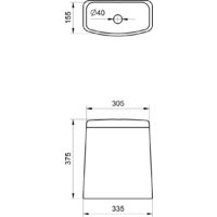 Унитаз напольный Santeri Грация 1P2103S0000BF - Превью изображения №24 — Интернет-магазин Time-Shop