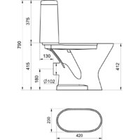 Унитаз напольный Santeri Грация 1P2103S0000BF - Превью изображения №23 — Интернет-магазин Time-Shop