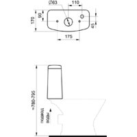 Унитаз напольный Santeri Грация 1P2103S0000BF - Превью изображения №25 — Интернет-магазин Time-Shop