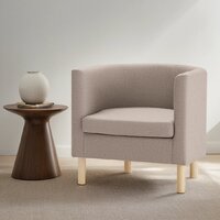 Интерьерное кресло Mio Tesoro Агата 351 (темно-бежевый 1176) - Превью изображения №4 — Интернет-магазин Time-Shop