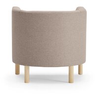 Интерьерное кресло Mio Tesoro Агата 351 (темно-бежевый 1176) - Превью изображения №13 — Интернет-магазин Time-Shop