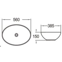 Умывальник SantiLine SL-1077 - Превью изображения №2 — Интернет-магазин Time-Shop