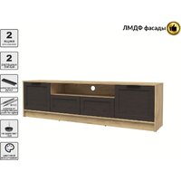 Тумба Интерлиния ТВ Концепт Тренд КТ-ТВ4-50 (дуб золотой/дуб английский) - Превью изображения №2 — Интернет-магазин Time-Shop