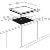 Варочная панель Electrolux EGE6172NOK - Превью изображения №2 — Интернет-магазин Time-Shop