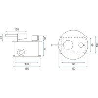 Смеситель Rea Lungo Rose Gold B6930 (розовое золото) - Превью изображения №2 — Интернет-магазин Time-Shop