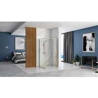 Душевой уголок Rea Fargo 90х90 (золото/прозрачное стекло) - Превью изображения №5 — Интернет-магазин Time-Shop