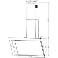 Кухонная вытяжка Faber Tocco BK 50 330.0702.952 - Превью изображения №2 — Интернет-магазин Time-Shop