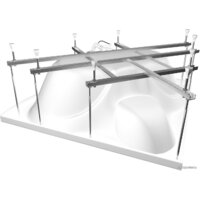 Ванна Triton Сабина 160x160 (с каркасом) - Превью изображения №3 — Интернет-магазин Time-Shop