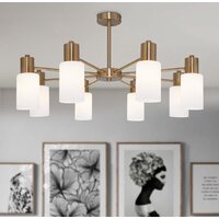 Люстра средней высоты Евросвет 70160/8 (латунь) - Превью изображения №4 — Интернет-магазин Time-Shop