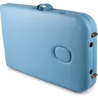 Массажный стол Atlas Sport складной 2-с деревянный 70 см (светло-голубой) - Превью изображения №5 — Интернет-магазин Time-Shop