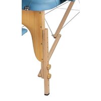 Массажный стол Atlas Sport складной 2-с деревянный 70 см (светло-голубой) - Превью изображения №4 — Интернет-магазин Time-Shop