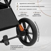 Универсальная коляска Sweet Baby Porto 2в1 (черный) - Превью изображения №12 — Интернет-магазин Time-Shop