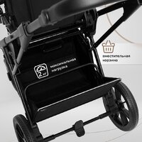 Универсальная коляска Sweet Baby Porto 2в1 (черный) - Превью изображения №13 — Интернет-магазин Time-Shop