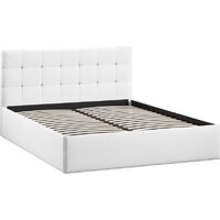 Кровать Трия Джоли Тип 1 универсальный 180x200 (экокожа Polo white) - Превью изображения №2 — Интернет-магазин Time-Shop