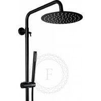 Душевая система  Filarete Roun FL2020 (черный матовый) - Превью изображения №6 — Интернет-магазин Time-Shop