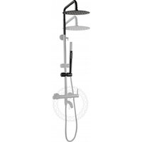 Душевая система  Filarete Roun FL2020 (черный матовый) - Превью изображения №3 — Интернет-магазин Time-Shop