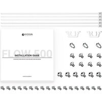Корпус ID-Cooling Flow 500 Air (белый) - Превью изображения №8 — Интернет-магазин Time-Shop