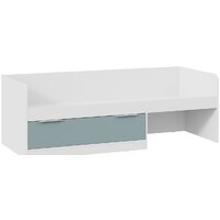 Кровать-тахта Трия Марли комбинированная Тип 1 80x200 (белый/серо-голубой) - Превью изображения №3 — Интернет-магазин Time-Shop