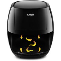 Аэрогриль (аэрофритюрница) Kitfort KT-2220 - Превью изображения №3 — Интернет-магазин Time-Shop