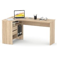 Стол Сокол СПМ-25 (левый, дуб сонома) - Превью изображения №2 — Интернет-магазин Time-Shop