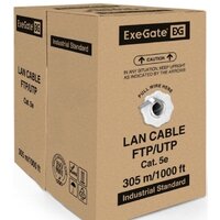 Кабель ExeGate UTP4-C5e-CU-S25-IN-PVC-GY-305 UTP - Превью изображения №2 — Интернет-магазин Time-Shop
