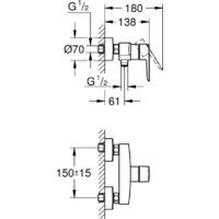 Смеситель Grohe Start 322792432 - Превью изображения №4 — Интернет-магазин Time-Shop
