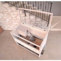 Клетка Ferplast Cottage Large 57094200 - Превью изображения №4 — Интернет-магазин Time-Shop