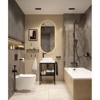 Душевая система  Deante Anemon Nero NAC N1JM - Превью изображения №2 — Интернет-магазин Time-Shop