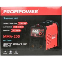 Сварочный инвертор Profipower MMA-200 IGBT - Превью изображения №14 — Интернет-магазин Time-Shop