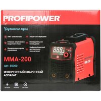 Сварочный инвертор Profipower MMA-200 IGBT - Превью изображения №13 — Интернет-магазин Time-Shop