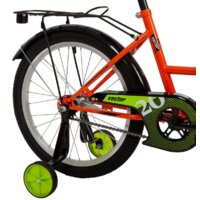 Детский велосипед Novatrack Vector 20 2022 203VECTOR.OR22 (оранжевый) - Превью изображения №4 — Интернет-магазин Time-Shop