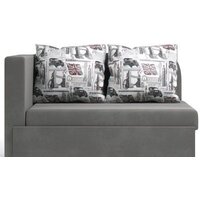 Тахта Stolline Кларис 16 (Soft 4/ML151027 Velvet 6) - Превью изображения №2 — Интернет-магазин Time-Shop