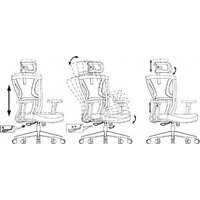 Офисное кресло Бюрократ MC-711N-H (черный) - Превью изображения №14 — Интернет-магазин Time-Shop