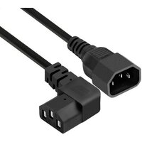 Кабель ExeGate EC-1.8P-C13(У)-C14/3x0.5Cu (1.8 м, черный) - Превью изображения №2 — Интернет-магазин Time-Shop