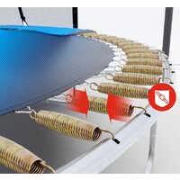 Батут Atlas Sport 312 см - 10ft Pro (4 ноги, внешняя сетка, синий) - Превью изображения №3 — Интернет-магазин Time-Shop