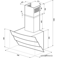 Кухонная вытяжка Krona Inga 600 black sensor [00018185] - Превью изображения №7 — Интернет-магазин Time-Shop