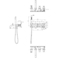 Смеситель Grocenberg GB5070 (золотой брашированный) - Превью изображения №3 — Интернет-магазин Time-Shop