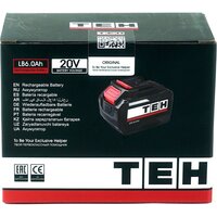 Аккумулятор TEH LB6.0Ah 20V 10C (20В/6 Ah) - Превью изображения №7 — Интернет-магазин Time-Shop