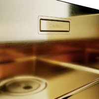 Кухонная мойка Globalo Riwolo 50.1 Gold - Превью изображения №2 — Интернет-магазин Time-Shop