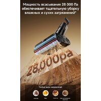 Вертикальный моющий пылесос Dreame H16 Steam Wet and Dry Vacuum HHR32C (евровилка) - Превью изображения №14 — Интернет-магазин Time-Shop
