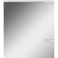  Айсберг Шкаф с зеркалом Волна 1-60 (левый) - Превью изображения №2 — Интернет-магазин Time-Shop