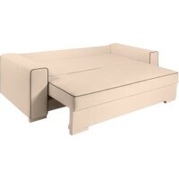 Диван Krones Цезарь 4 (велюр, бежевый/коричневый) - Превью изображения №3 — Интернет-магазин Time-Shop