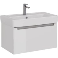 Lemark Тумба под умывальник Buno Mini 80 LM05BM80T (белый глянец)