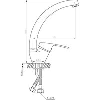 Смеситель AV Engineering AVFCB4-A151-202 - Превью изображения №4 — Интернет-магазин Time-Shop